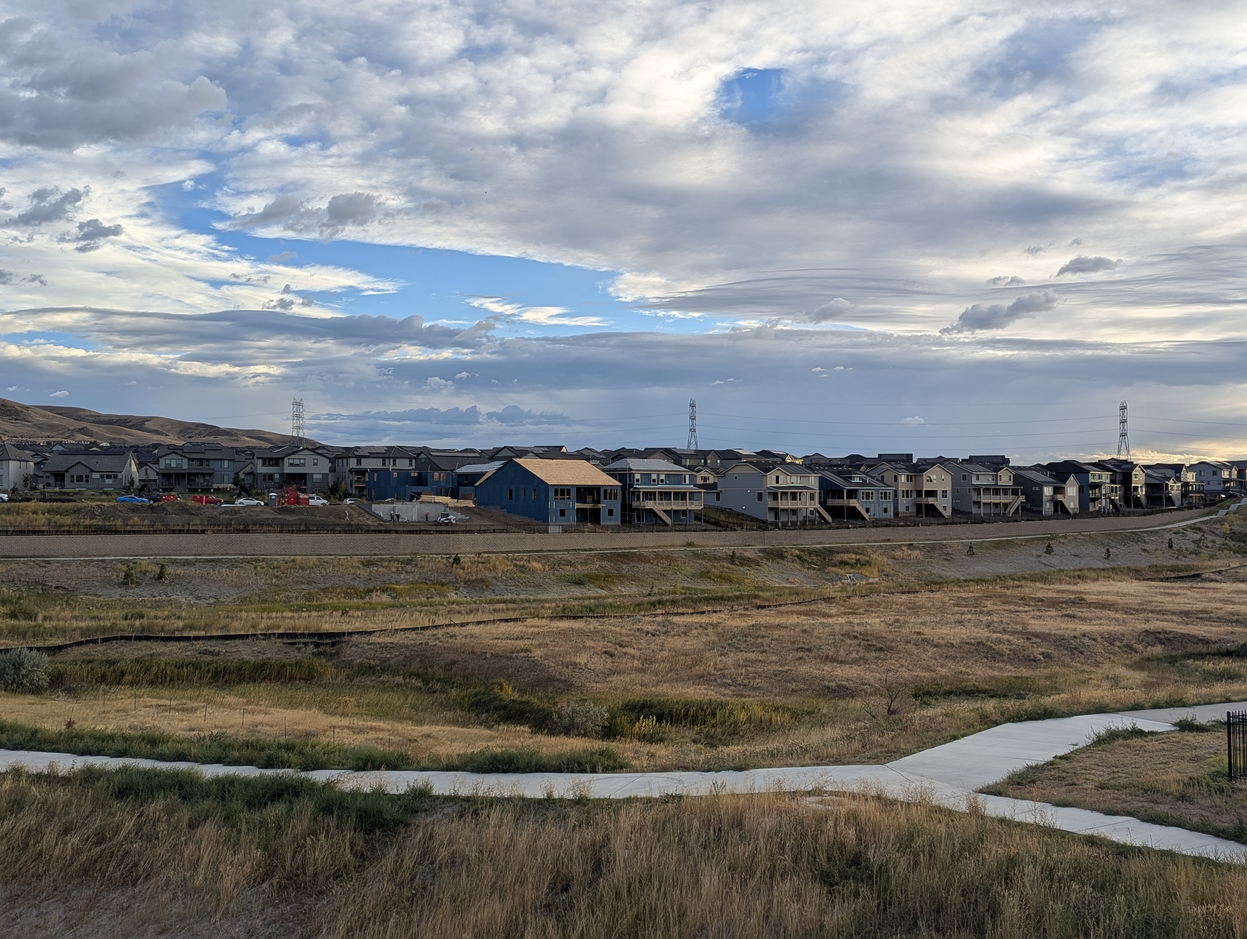 clouds, Morrison, Colorado